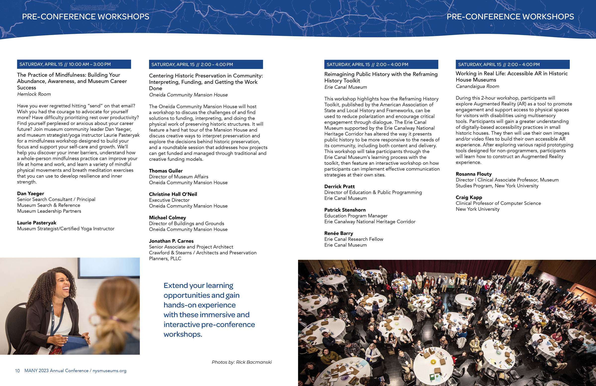 Museum Association of New York Conference program