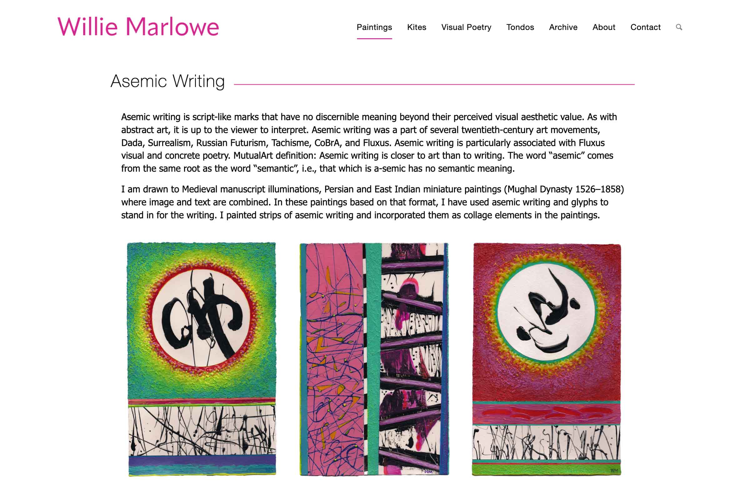 Willie Marlowe website